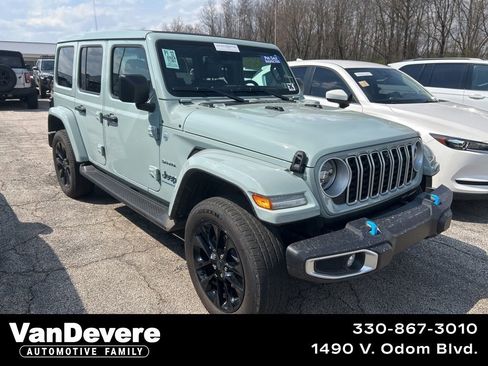 Used 2024 Jeep Wrangler Unlimited Sahara w/ Technology Group image 1