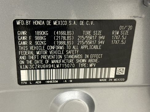 Used 2020 Honda HR-V Touring image 24