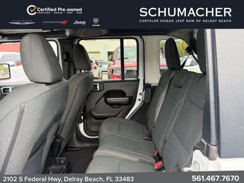 Certified 2024 Jeep Wrangler Unlimited Sport AWD/4WD image 13