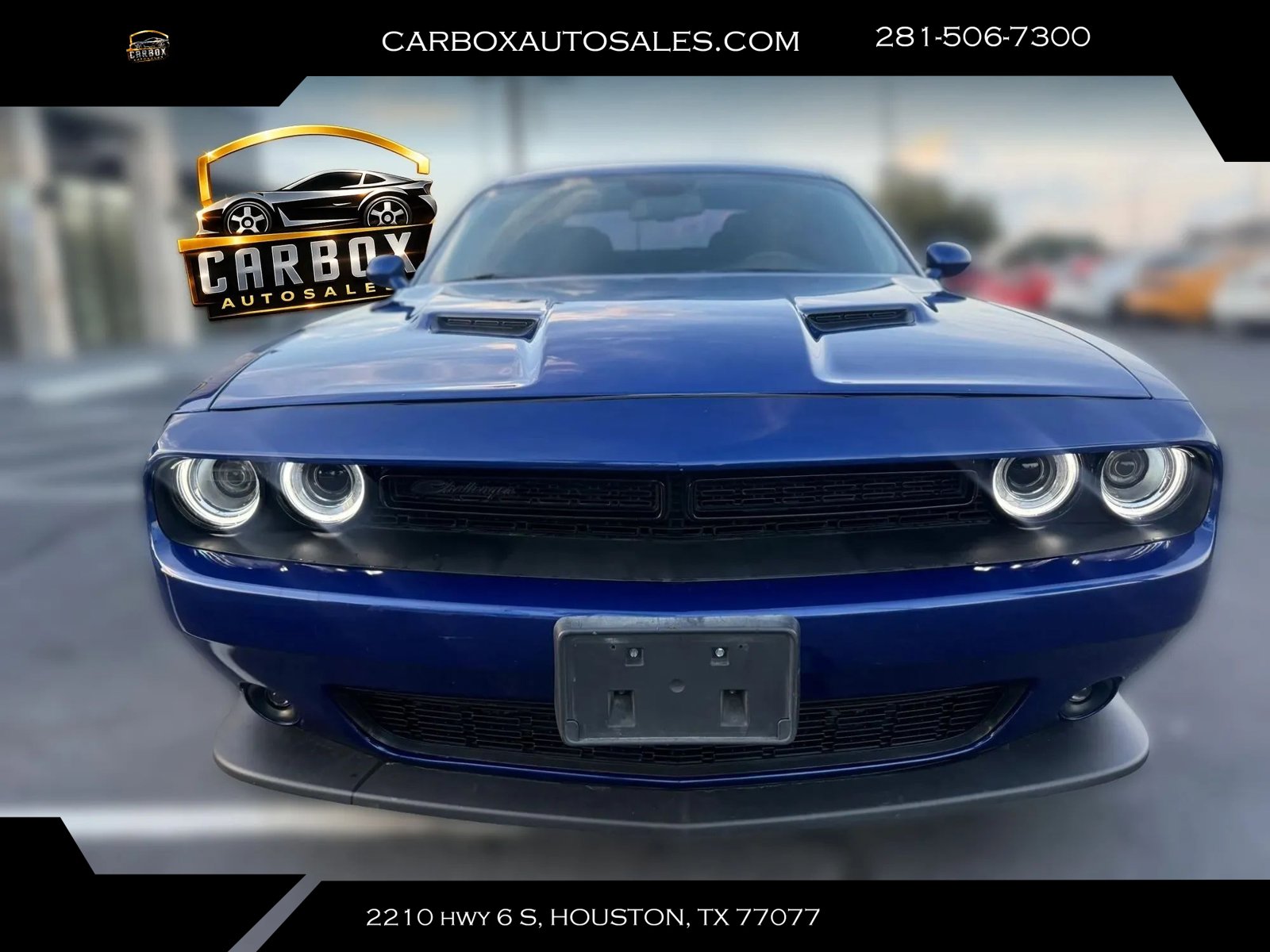 Used 2020 Dodge Challenger SXT w/ Blacktop Package RWD image 8