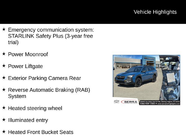 Used 2024 Subaru Outback Wilderness AWD/4WD image 5