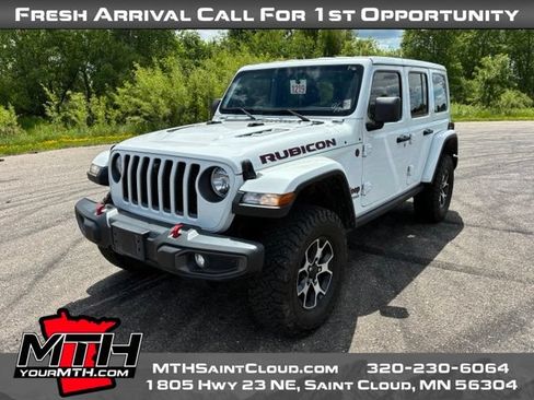 Used 2023 Jeep Wrangler Unlimited Rubicon w/ LED Lighting Group AWD/4WD image 4