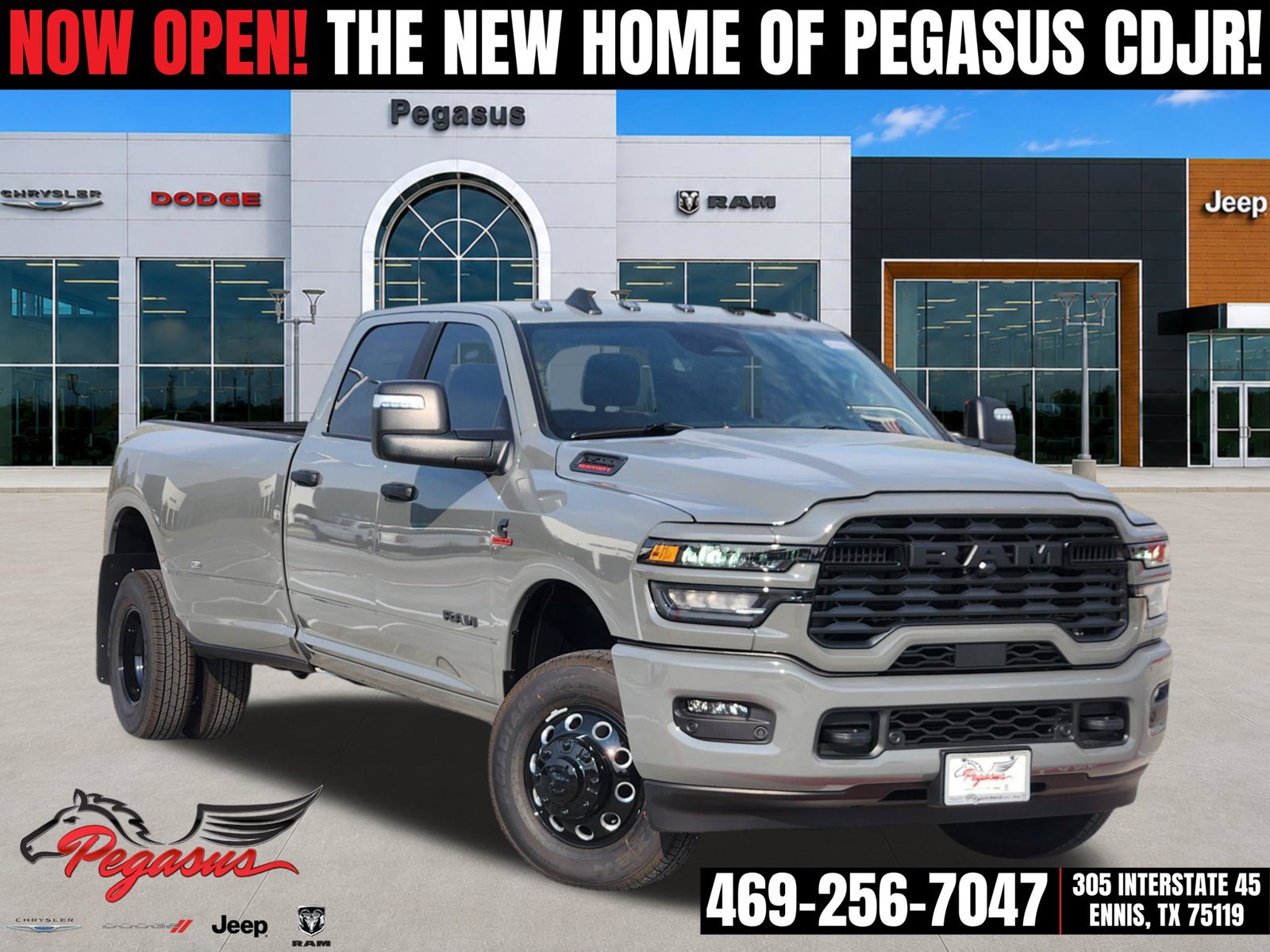 New 2027 RAM 3500 Big Horn AWD/4WD 360° Tour
