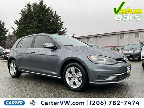 Used 2021 Volkswagen Golf 4-Door image 1