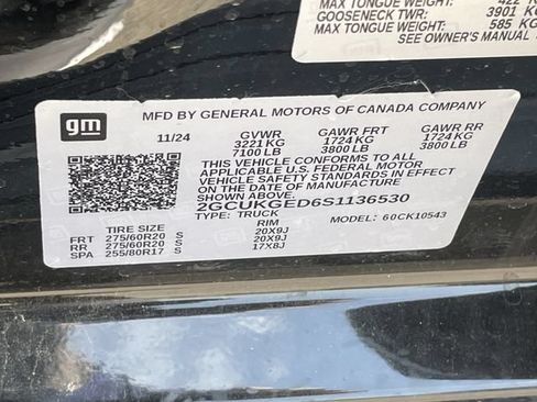 Used 2025 Chevrolet Silverado 1500 LTZ w/ LTZ Premium Texas Edition AWD/4WD image 32