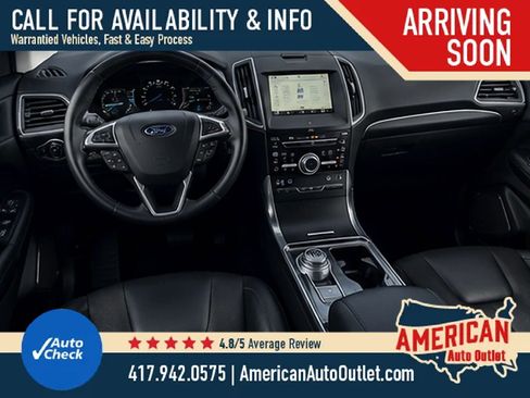 Used 2019 Ford Edge Titanium w/ Equipment Group 301A FWD image 2