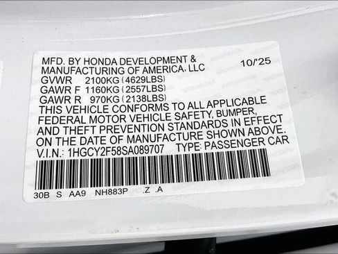 New 2025 Honda Accord Sport image 19