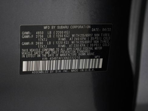 Used 2022 Subaru Outback Premium image 28