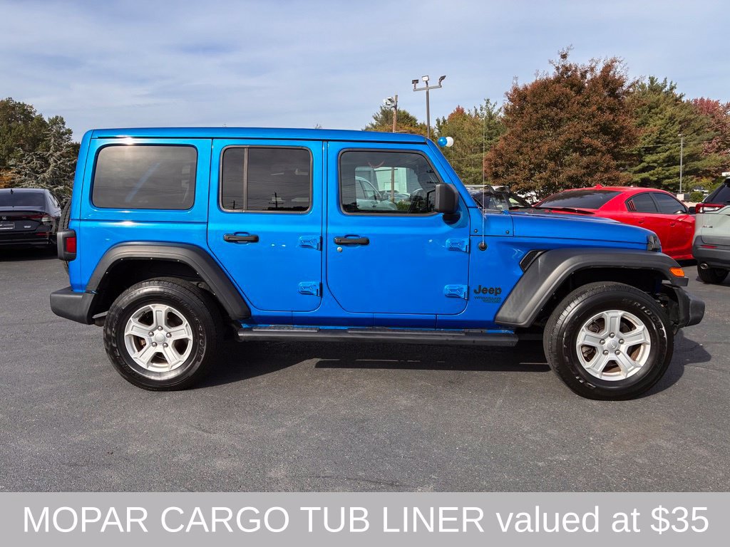 Used 2021 Jeep Wrangler Unlimited Sport w/ Sun And Sound Package AWD/4WD image 8