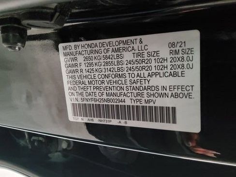 Certified 2022 Honda Pilot Special Edition image 44