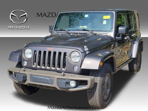 Used 2016 Jeep Wrangler Unlimited Sahara AWD/4WD image 1