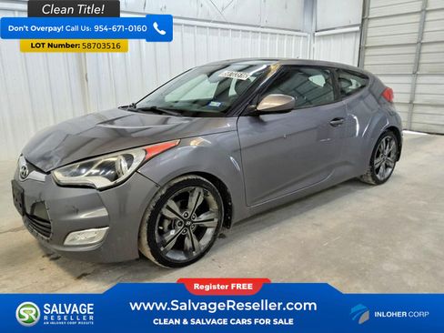 Used 2017 Hyundai Veloster Value Edition FWD image 1