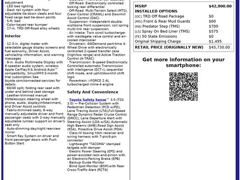 Used 2024 Toyota Tacoma TRD Off-Road image 3