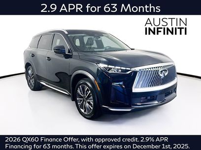 New 2026 INFINITI QX60 Luxe w/ Cargo Package