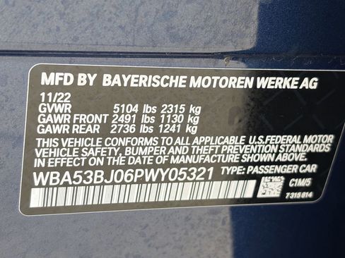 Used 2023 BMW 540i w/ M Sport Package image 32