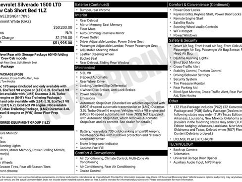 Used 2022 Chevrolet Silverado 1500 LTZ image 47