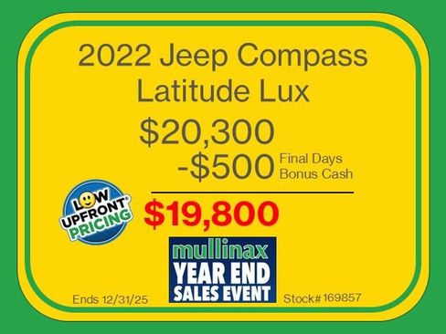 Used 2022 Jeep Compass Latitude image 3