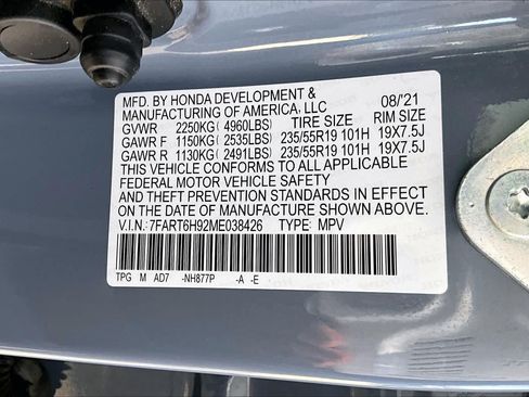 Used 2021 Honda CR-V Touring image 35