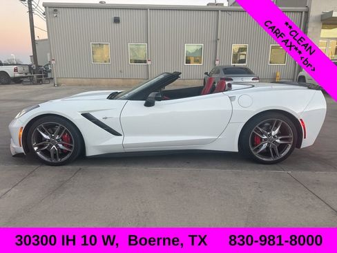 Used 2016 Chevrolet Corvette Stingray Convertible w/ 3LT Preferred Equipment Group image 1