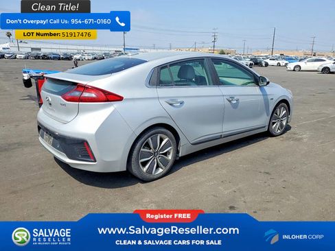 Used 2018 Hyundai Ioniq Limited w/ Limited Ultimate Package 03 FWD image 4