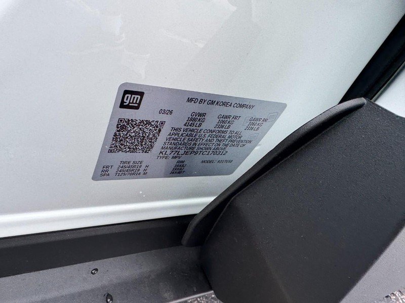Used 2026 Chevrolet Trax RS w/ Sunroof Package FWD image 16