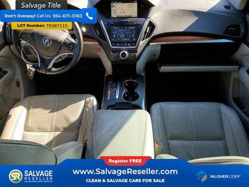 Used 2017 Acura MDX FWD w/ Advance Package image 5