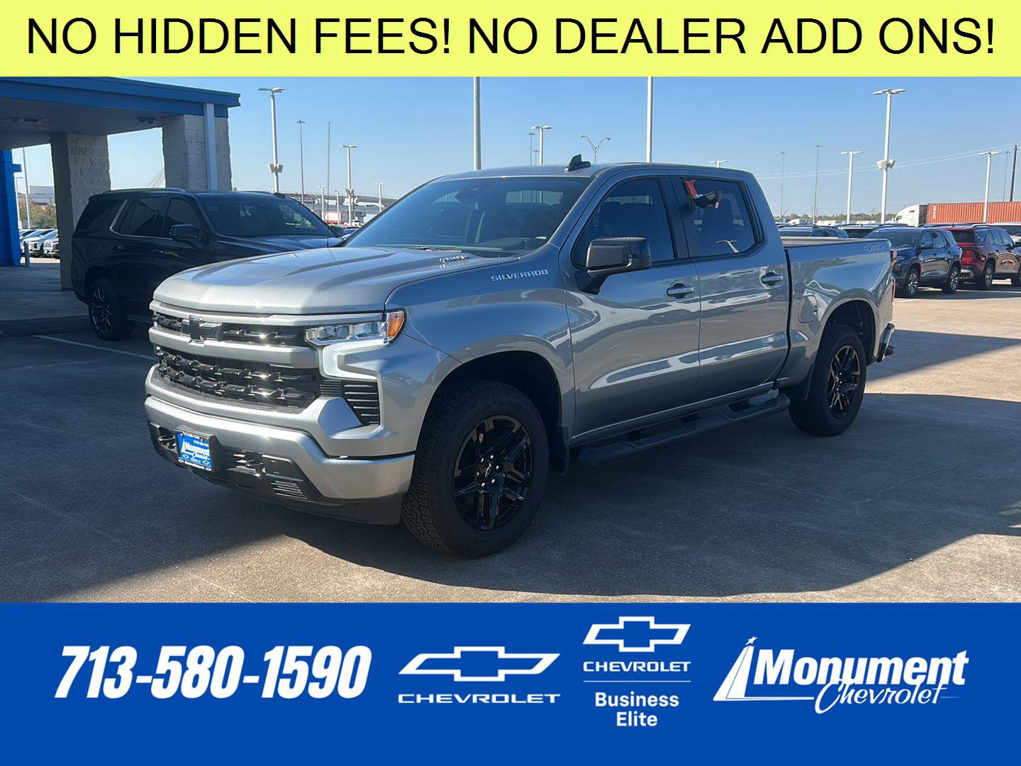 New 2026 Chevrolet Silverado 1500 RST w/ RST Select Package AWD/4WD image 1