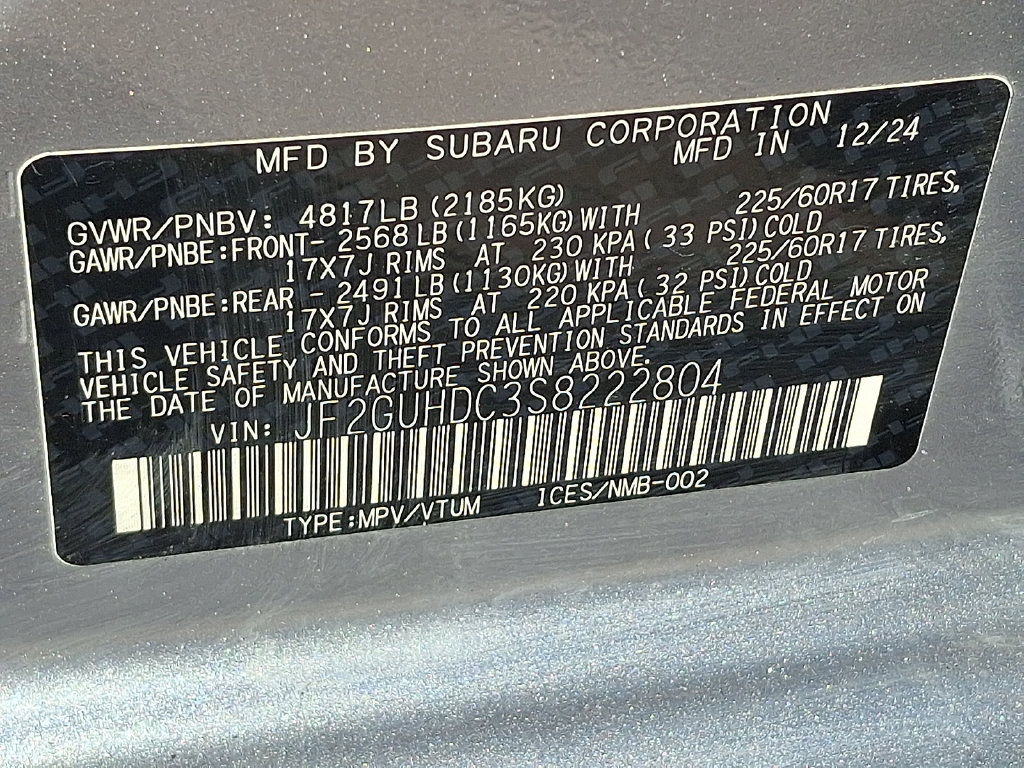 Used 2025 Subaru Crosstrek 2.5i Premium AWD/4WD image 28