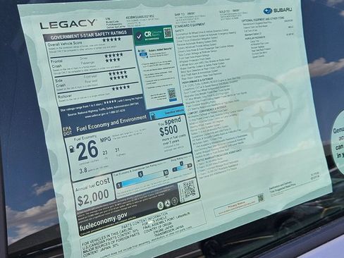 Used 2025 Subaru Legacy Sport w/ Popular Package #3 image 17