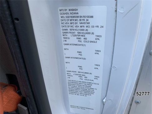 Used 2024 Chevrolet Express 3500 w/ Power Convenience Package RWD image 19