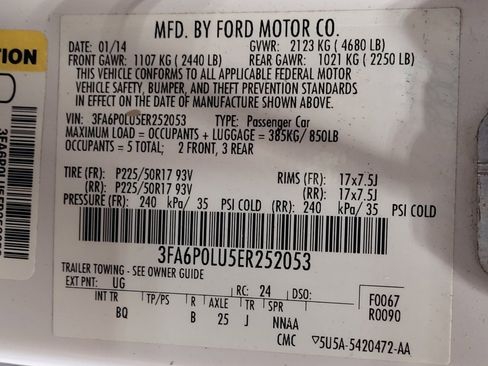 Used 2014 Ford Fusion SE w/ Equipment Group 502A image 33