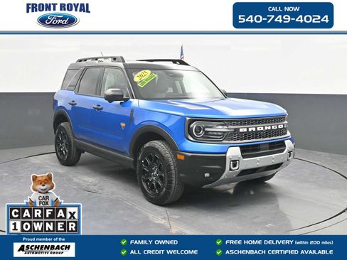 Certified 2025 Ford Bronco Sport Outer Banks AWD/4WD image 1