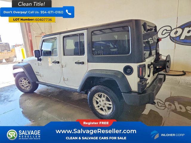 Used 2017 Jeep Wrangler Unlimited Sport w/ Quick Order Package 24S AWD/4WD image 3