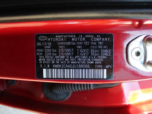 Used 2018 Hyundai Kona SEL image 43