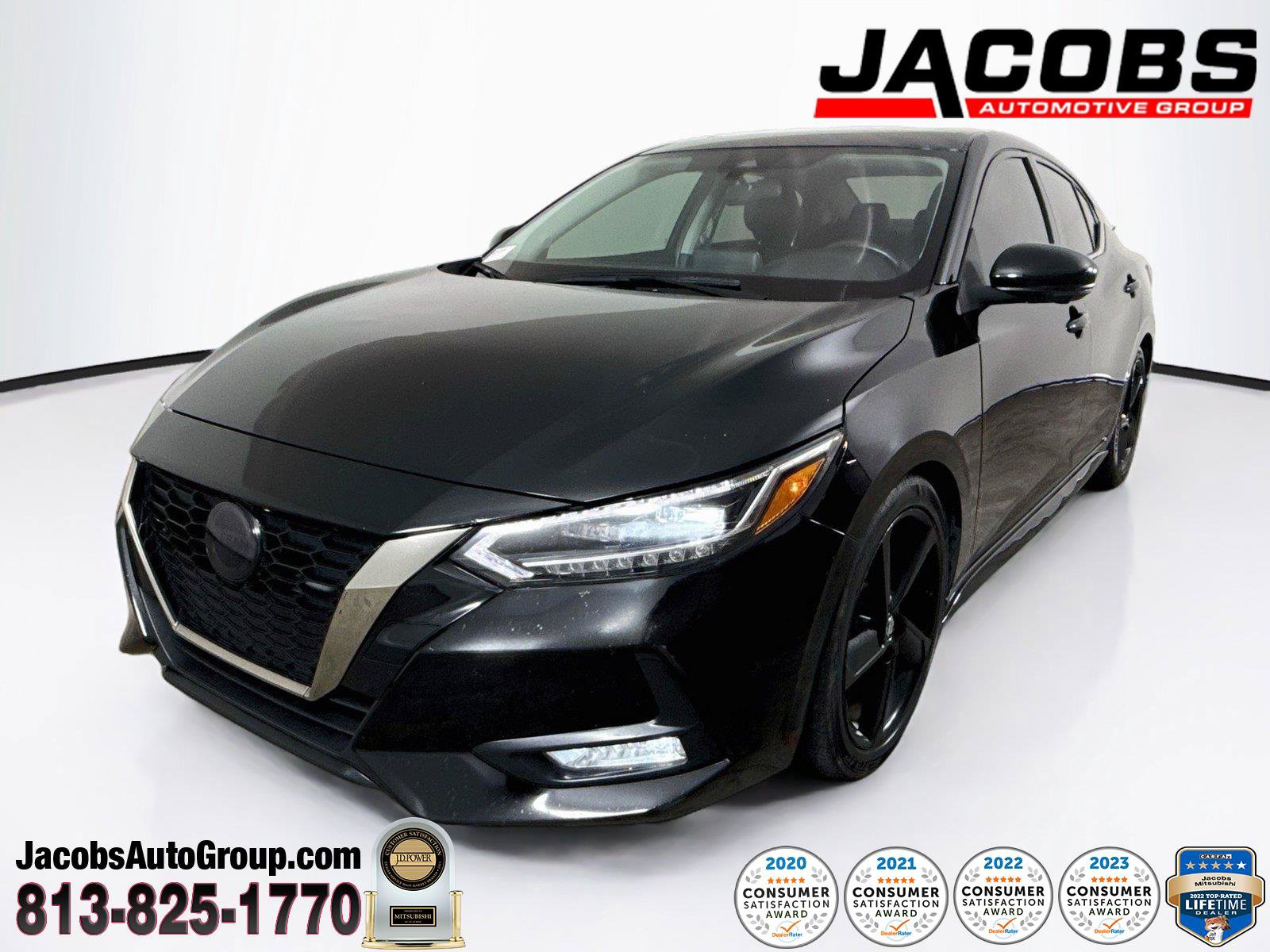 Used 2022 Nissan Sentra SR w/ SR Premium Package FWD image 1
