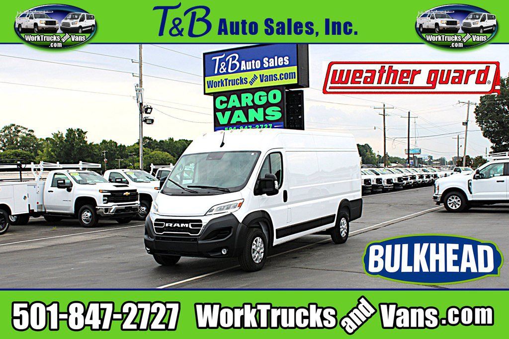 Used 2024 RAM ProMaster 3500 w/ Quick Order Package 22G SLT FWD image 1