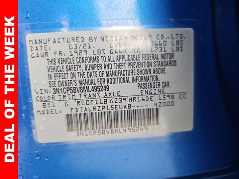 Used 2021 Nissan Kicks S image 40