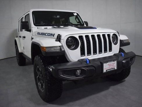 Used 2023 Jeep Wrangler Unlimited Rubicon 4xe w/ Cold Weather Group image 3
