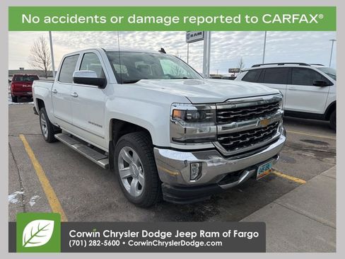 Used 2018 Chevrolet Silverado 1500 LTZ w/ Sport Package image 1