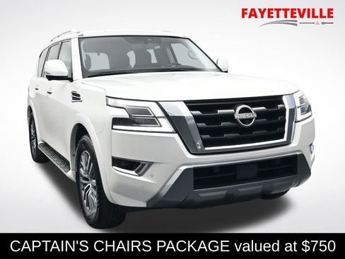 Used 2024 Nissan Armada SL w/ Captain's Chairs Package RWD image 1