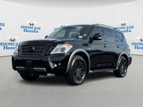 Used 2018 Nissan Armada Platinum w/ Captain Seat Package image 2