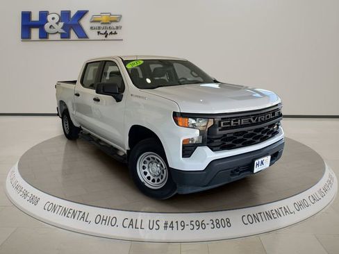 Used 2022 Chevrolet Silverado 1500 W/T AWD/4WD image 1