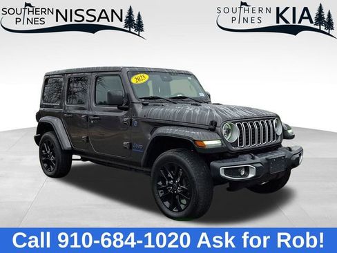 Used 2025 Jeep Wrangler Unlimited Sahara w/ Safety Group image 1