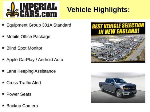 Used 2025 Ford F150 XLT w/ Equipment Group 301A Standard AWD/4WD image 8