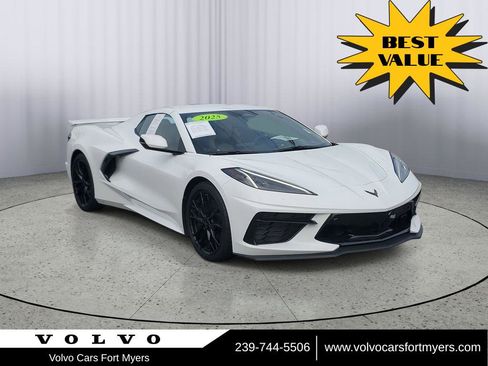 Used 2025 Chevrolet Corvette 3LT Convertible 1-Owner w/ Z51 Performance Package image 1