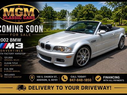 Used 2002 BMW M3 Convertible