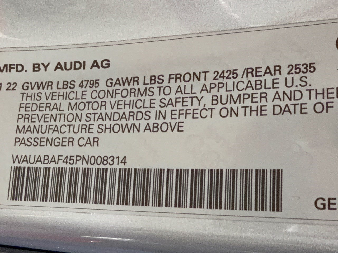 Used 2023 Audi A4 2.0T Premium w/ Convenience Package AWD/4WD image 32