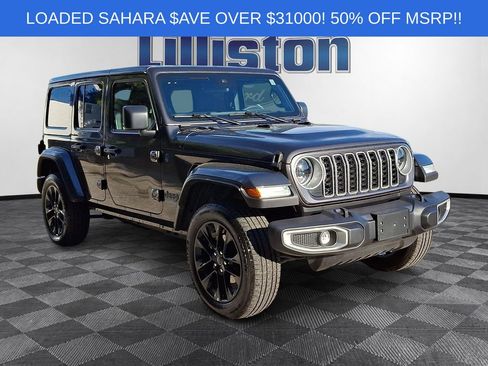 Used 2025 Jeep Wrangler Unlimited Sahara w/ Safety Group AWD/4WD image 3