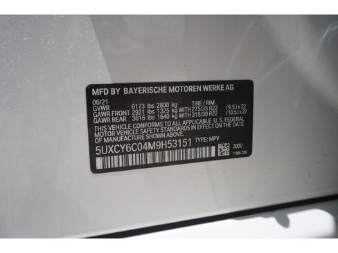Used 2021 BMW X6 xDrive40i w/ M Sport Package AWD/4WD image 6