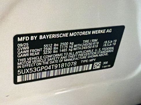 Used 2026 BMW X3 xDrive30i AWD/4WD image 12